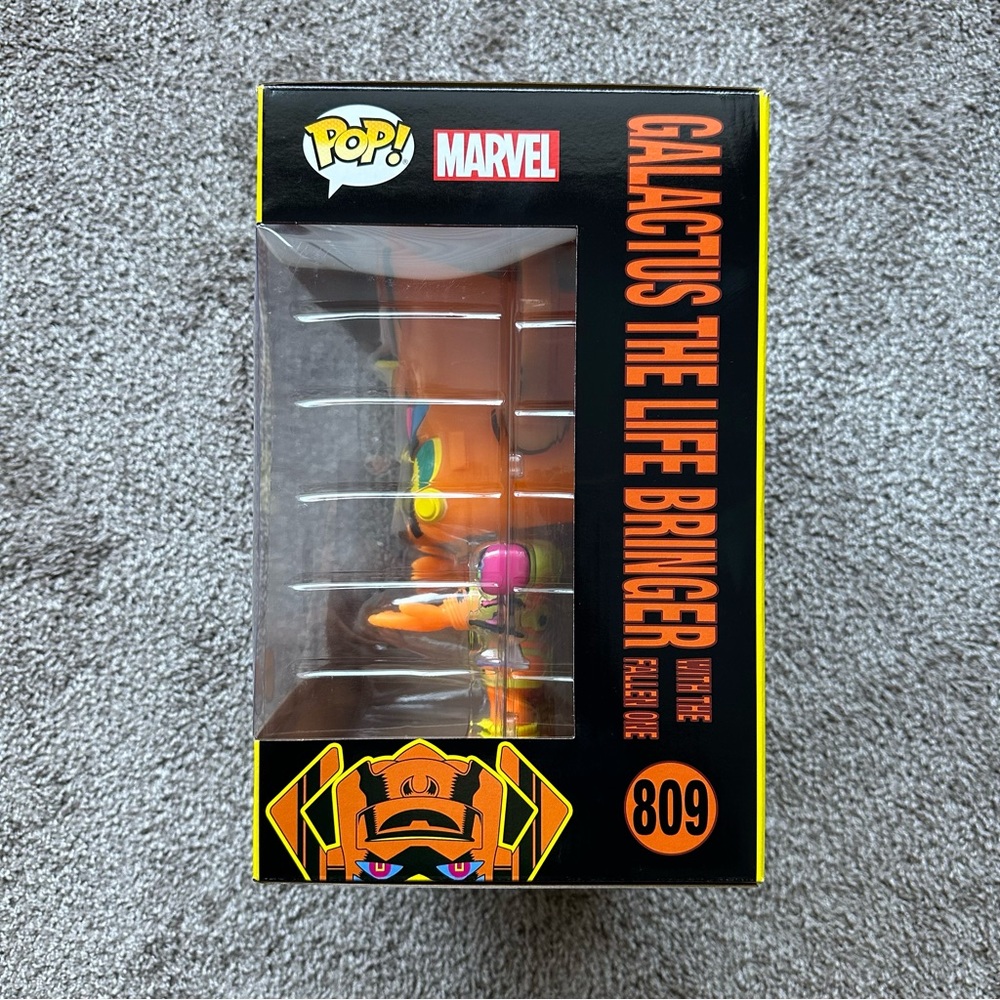 FUNKO POP MARVEL FANTASTIC 4 809 GALACTUS THE LIFEBRINGER WITH THE FALLEN ONE - Picture 4 of 4